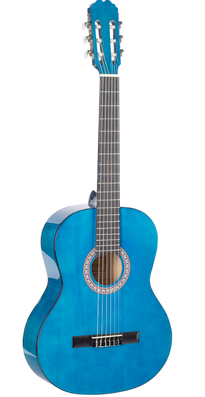 GUITARRA CLASICA ROCIO 3/4 AZUL C16BL