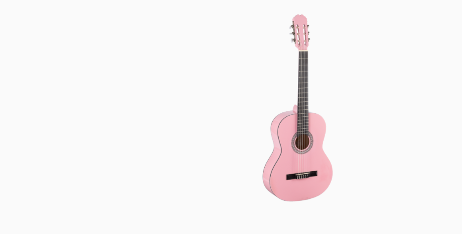 GUITARRA CLASICA ROCIO 3/4 ROSA C16PK
