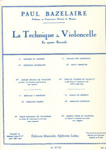 LA TECHINIQUE DU VIOLONCELLE