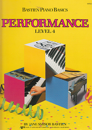 PIANO BASICO BASTIEN RECITAL NIVEL 4