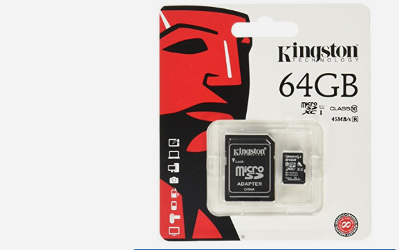 TARJETA DE MEMORIA SD 64GB KINGSTON
