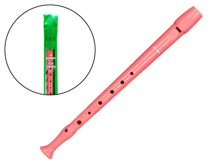 FLAUTA HOHNER ESCOLAR CORAL