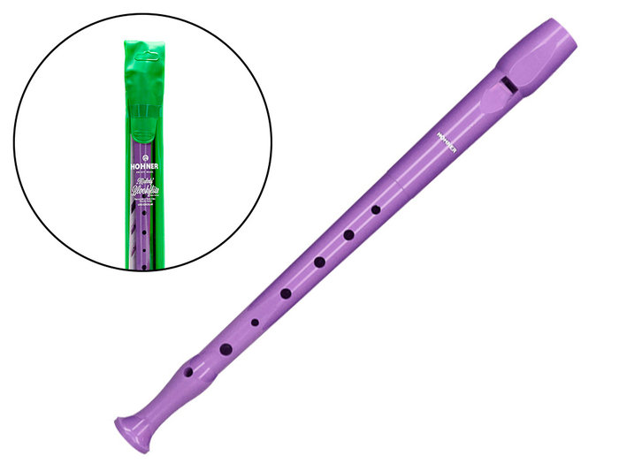 FLAUTA HOHNER ESCOLAR MALVA