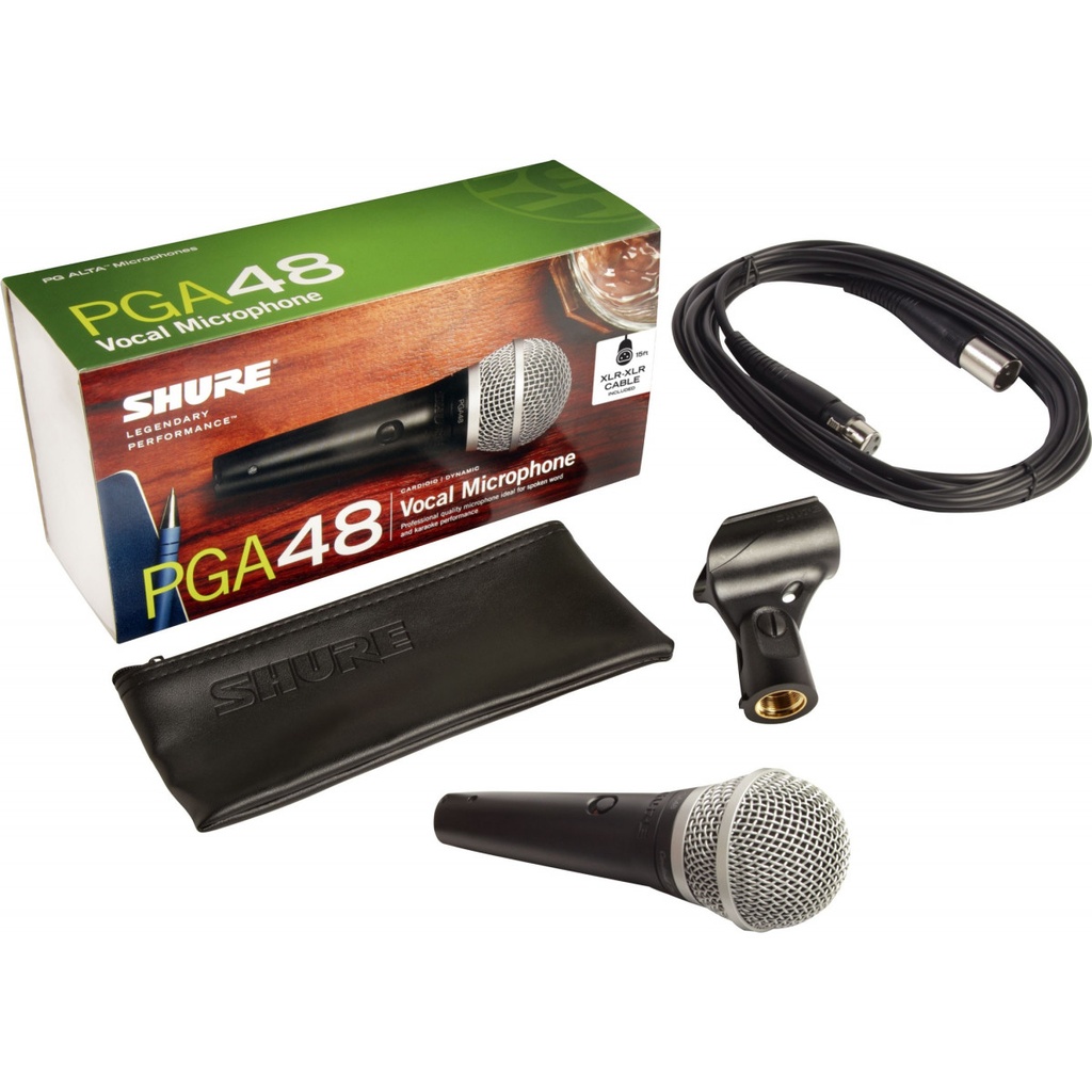 MICROFONO SHURE PGA48-XLR-E