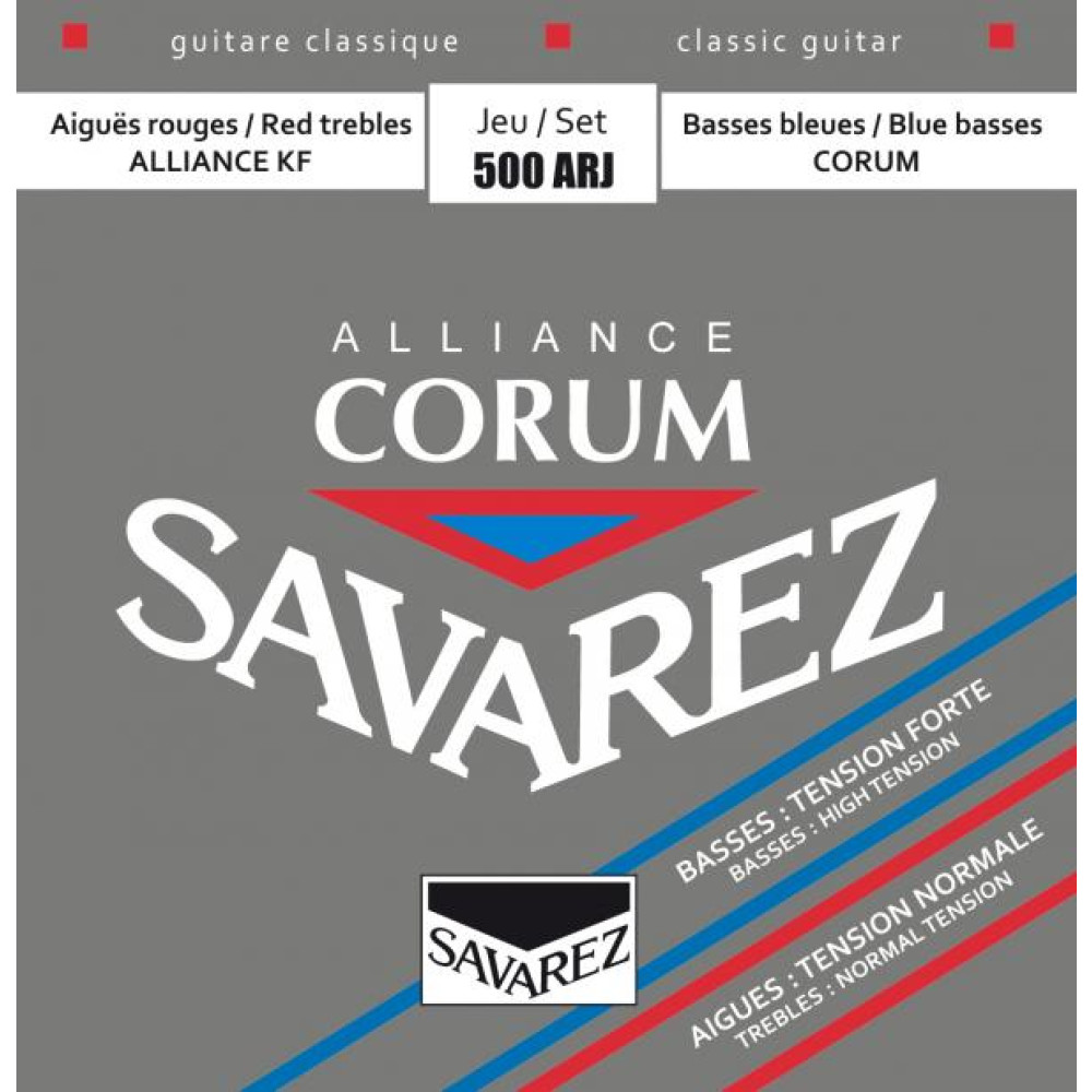 JUEGO CUERDAS SAVAREZ CLASICA ALLIANCE CORUM 500-ARJ