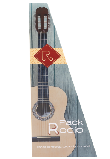 PACK GUITARRA CLASICA ROCIO NATURAL