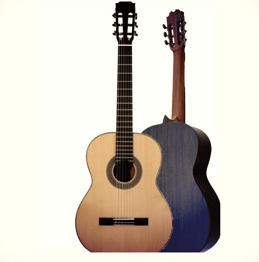 GUITARRA CLASICA JOSE RINCON MM4 BRILLO TODA MACIZA CON FONDO CAOBA                                                                                                                                                                                                                                                             E RINCON MM4 BRILLO TODA MACIZA