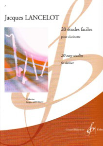 20 ETUDES FACILES POUR CLARINETTE