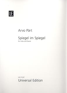 ARVO PART VIOLA AND KLAVIER