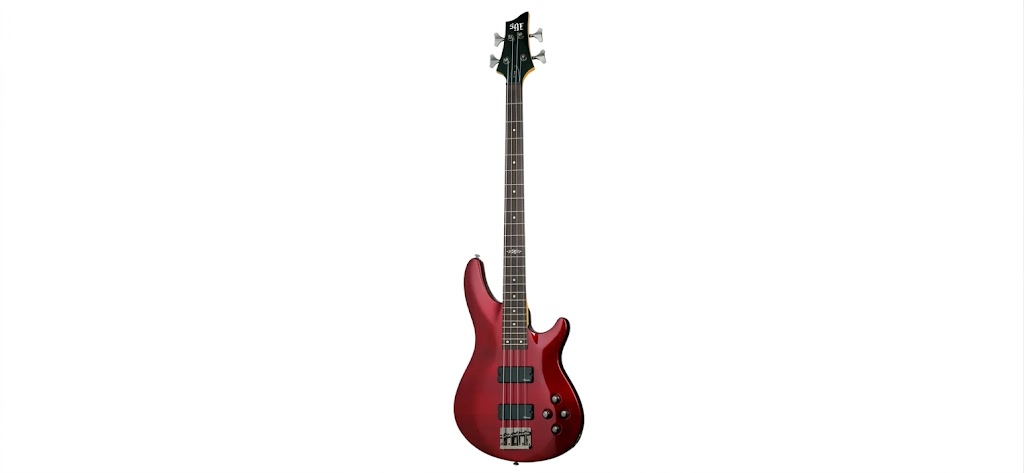 BAJO ELECTRICO SCHECTER SGR ROJO METALICO C4SGR