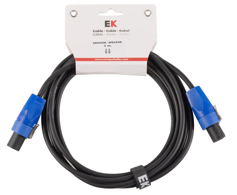 CABLE EK 15M JJ025SS15 SPEAKON- SPEAKON