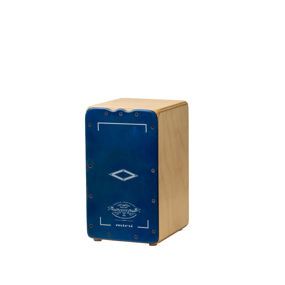 CAJON FLAMENCO PEPOTE PEPILLO TAPA AZUL