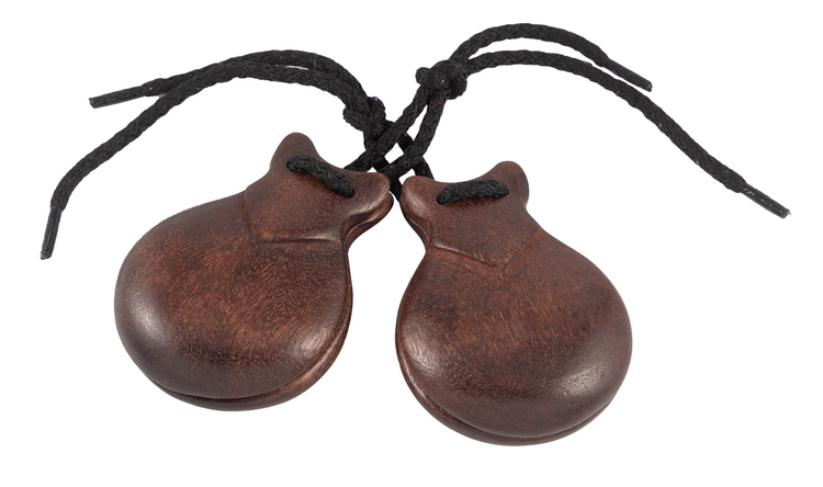 CASTAÑUELAS PULIDO CAOBA Nº6