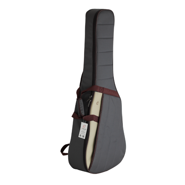 FUNDA GUITARRA CLASICA 20MMPE REF 46 MOCHILA (014 GRIS MARRON) 9235-014
