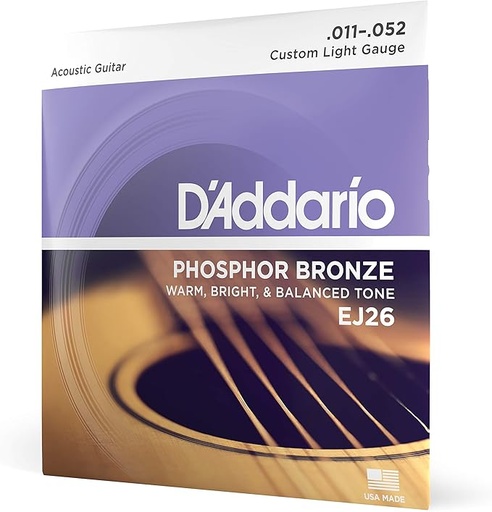 [019954122164] JUEGO CUERDAS D'ADDARIO EJ26