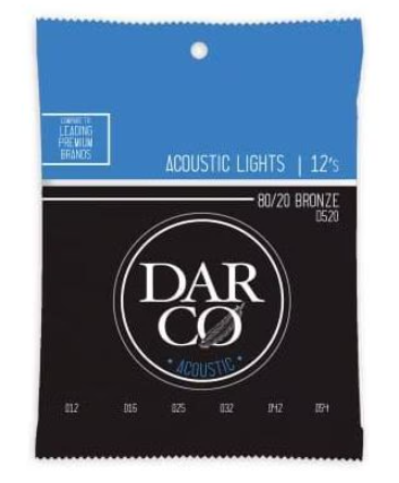 [729789555555] JUEGO CUERDAS DARCO D500 ACUSTICA (12CU)