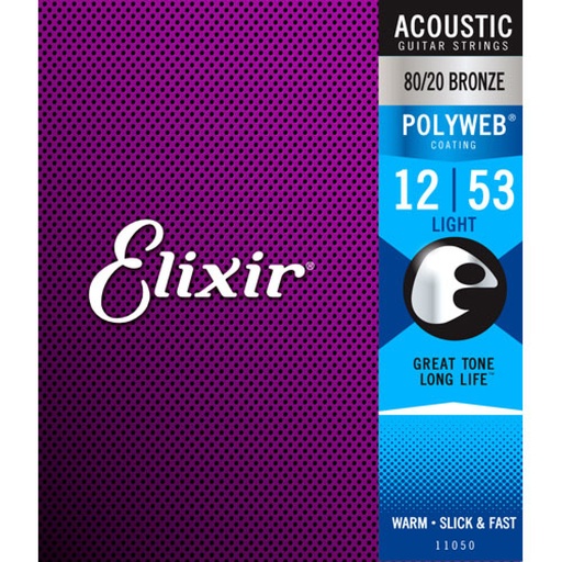 [C-3803513] JUEGO CUERDAS ELIXIR ACUSTICA 12-53 11050