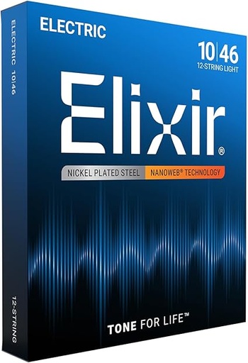 [3802603] JUEGO CUERDAS ELIXIR ELECTRICA 10-46 12052