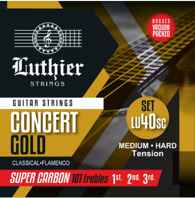 [8436596920774] JUEGO CUERDAS LUTHIER SET 40 CARBON