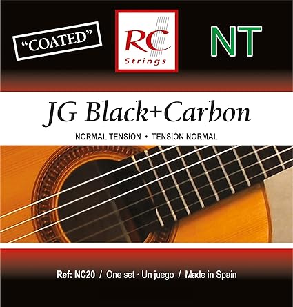 [8436015455603] JUEGO CUERDAS RC BLACK+CARBON NC20