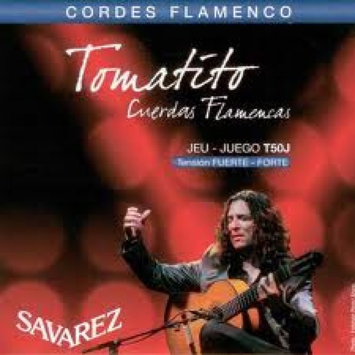 [T50J] JUEGO CUERDAS SAVAREZ TOMATITO T50J