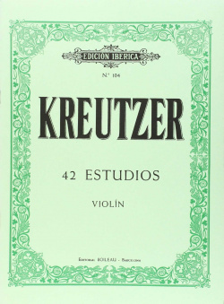 [9790014022969] KREUTZER 42 ESTUDIOS VIOLIN