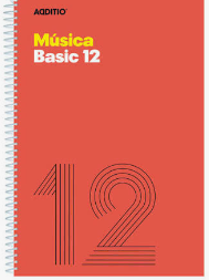 [8428318012140] LIBRETA DE MUSICA 12 PAUTAS A4
