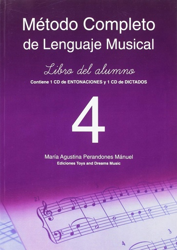 [9788493607838] METODO COMPLETO DE LENGUAJE MUSICAL 4