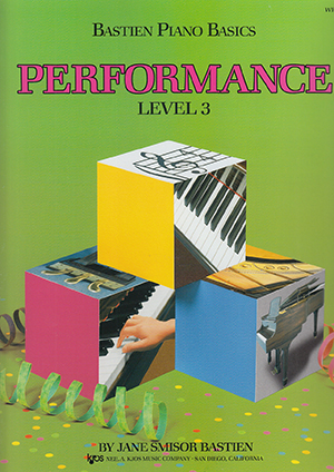 [9780849752773] PIANO BASICO BASTIEN RECITAL NIVEL 3