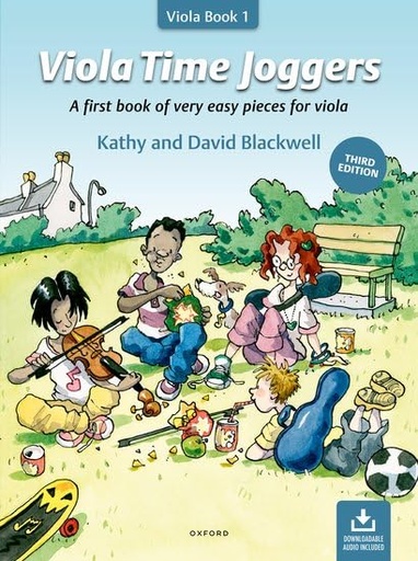 [9780193562158] VIOLA TIME JOGGERS BOOK 1 + CD