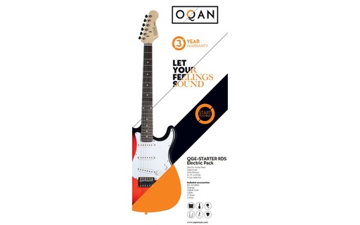 [657003] OQAN KIT GUIT ELEC QGE-STARTER ELECTRIC RDS