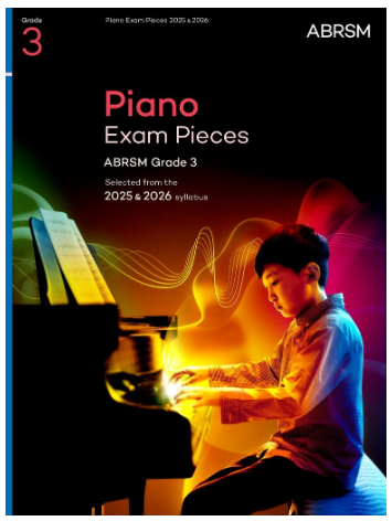 [9781786016089] PIANO EXAM PIECES 2025-2026 GRADE 3