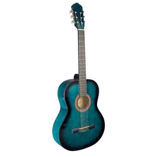 [C320.101BL] GUITARRA CLASICA RONDA AZUL BRILLOC320.101BL
