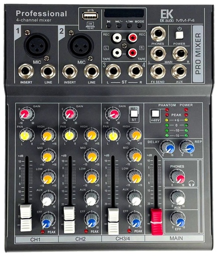 [MMF4] MESA EK 4 CANALES EFECTOS MMF4