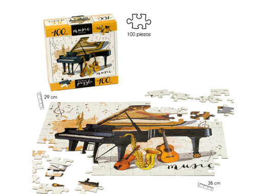 [0009401] PUZZLE 100 PIEZAS INSTRUMENTOS