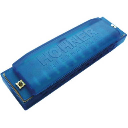 [1201070] ARMONICA HOHNER TRANSLUCENT BLUE HARDCASE 20V M5252 (C)