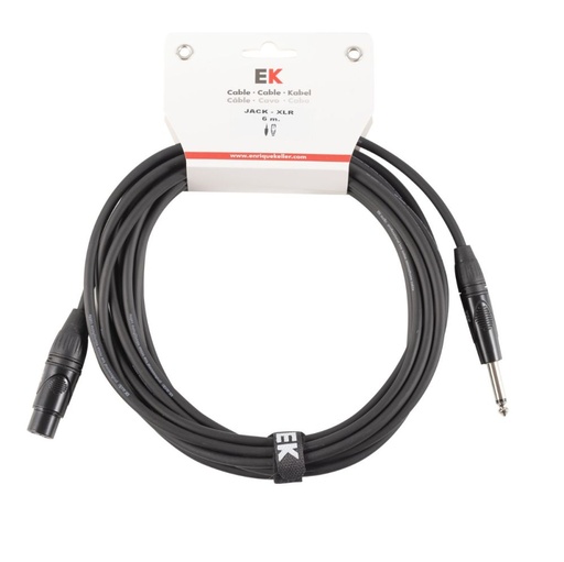 [PXJ0016] CABLE EK AUDIO PXJ0016 JACK - XLR H 6M