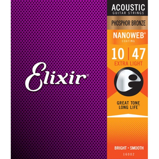 [3803521] CUERDAS ACUSTICAS ELIXIR NANOWEB 16002(10-47)