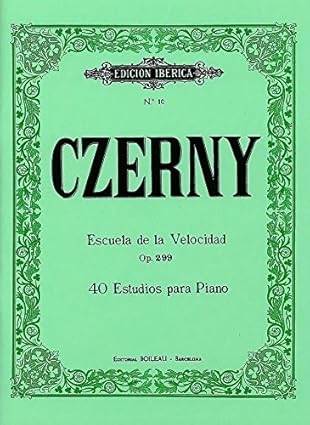 [9788480203111] ESCUELA DE LA VELOCIDAD 40 ESTUDIOS (OP. 299) CZERNY