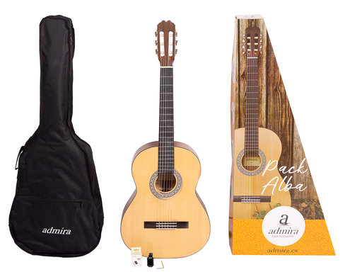 [ADMP0100] GUITARRA CLASICA ADMIRA ALBA 3/4 PACK